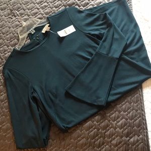 Loft Bell Sleeve Dress